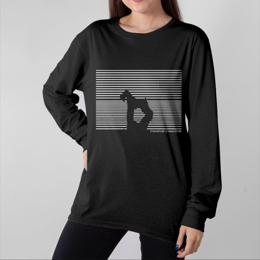 Dog Love Shirt, Dog Lover Gift T-Shirt/Hoodie/Sweatshirt HLT00 - Miniature Schnauzer Dog Love T-Shirt