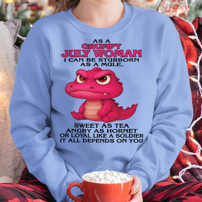 July - Grumpy Old Woman - Perfect Gift For Women - HLT07 (SKU09-31-07)