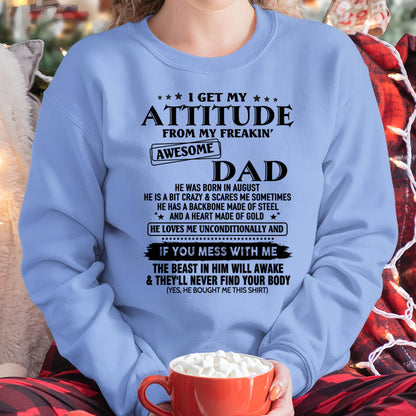 August - Gift For Son and Daughter From Dad - HLT08 - (SKU-TDADC-08)