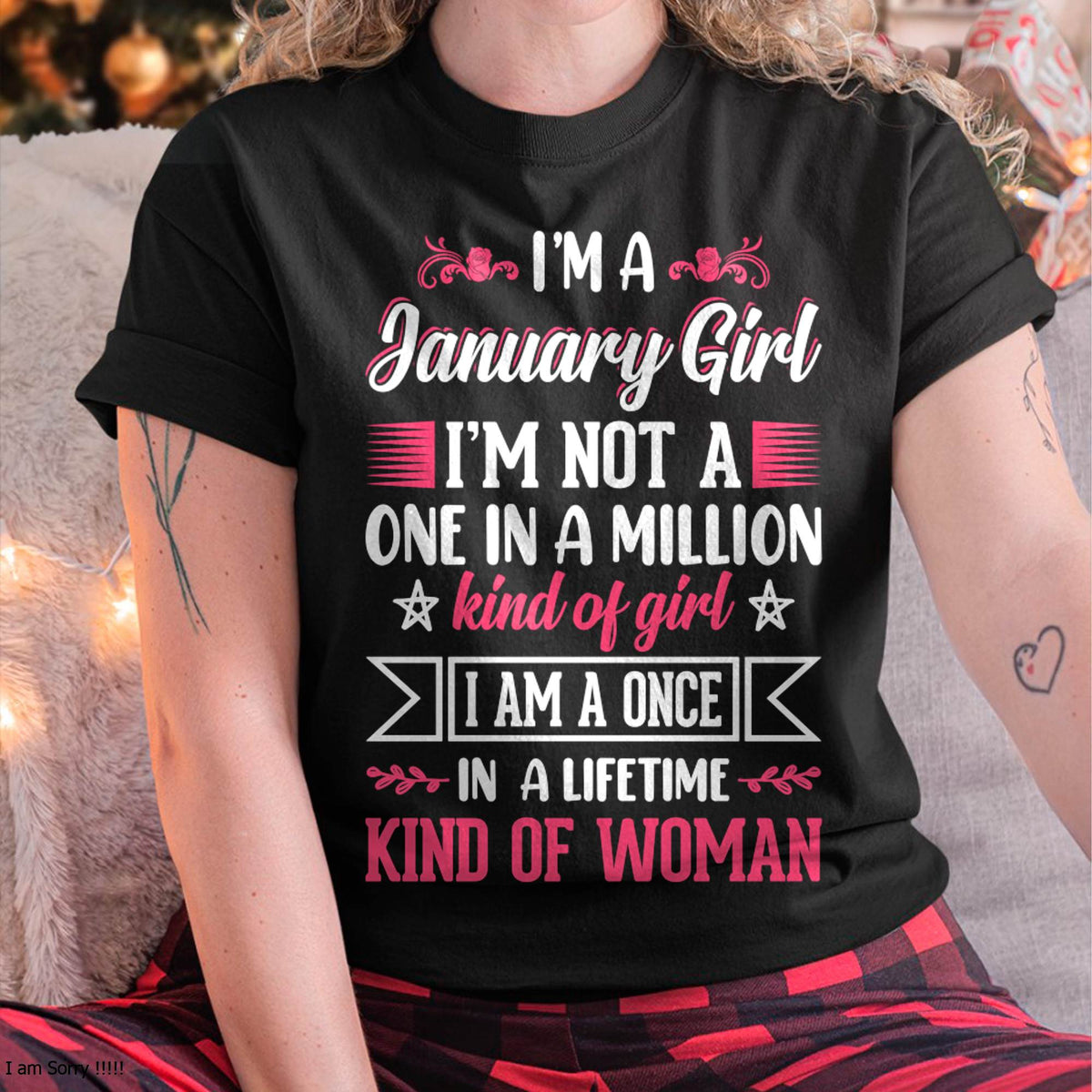 JANUARY, ONE IN A LIFETIME KIND OF WOMAN - SHIRT FOR WOMEN - KIEN01 (SKU2602-58-01)
