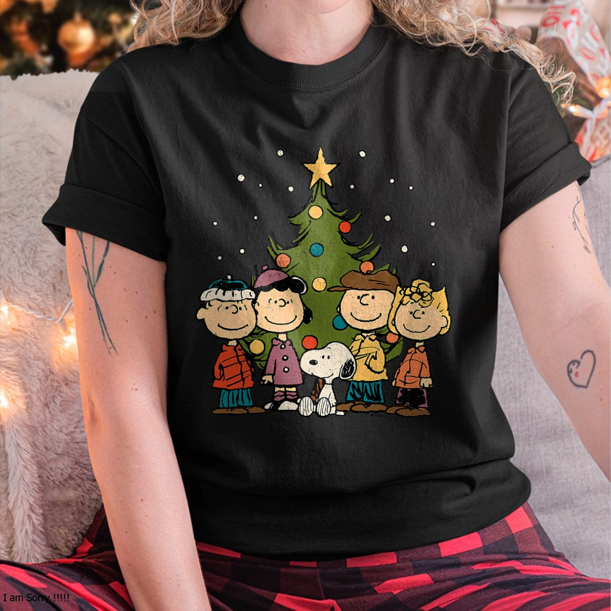 Christmas Shirts for Family, Funny christmas shirts, Christmas Unisex T-Shirt/Hoodie/Sweatshirt HLT00 - Peanuts - Peanuts Christmas Group T-Shirt