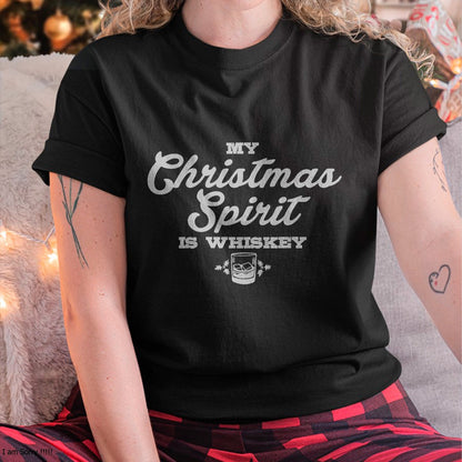 Christmas Shirts for Family, Funny christmas shirts, Christmas Unisex T-Shirt/Hoodie/Sweatshirt HLT00 - Funny Christmas Drinking Shirt Whiskey Liquor Drinker Saying T-Shirt