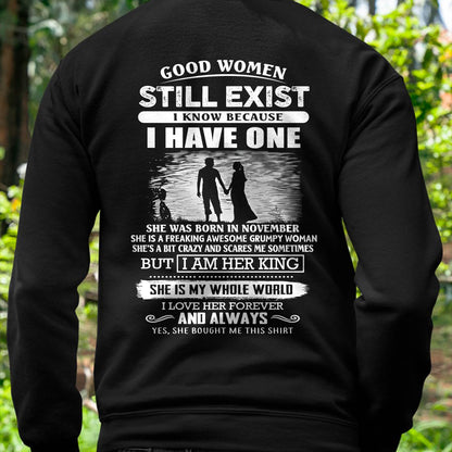 NOVEMBER - GOOD WOMEN STILL EXIST - PERFECT GIFT FROM WIFE, GIRLFRIEND - HLT11 (SKU2604-293-11)