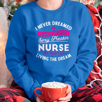 Funny Nurse Shirt, Nurse Unisex T-Shirt/Hoodie/Sweatshirt HLT00 - Sexy Nurse - Funny Nursing & RN Graduation Gifts T-Shirt