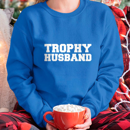 Best Wife Shirt, Wife and Husband Unisex T-Shirt/Hoodie/Sweatshirt HLT00 - Funny Trophy Husband Marriage Hubby Love Anniversary Gift Long Sleeve T-Shirt