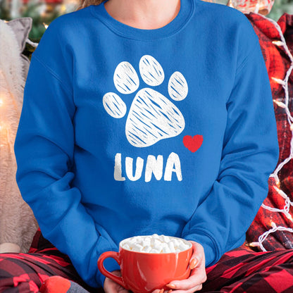 Dog Love Shirt, Dog Lover Gift T-Shirt/Hoodie/Sweatshirt HLT00 - Luna My Dog Luna I love My Dog Luna Puppy Love Dog Lover T-Shirt