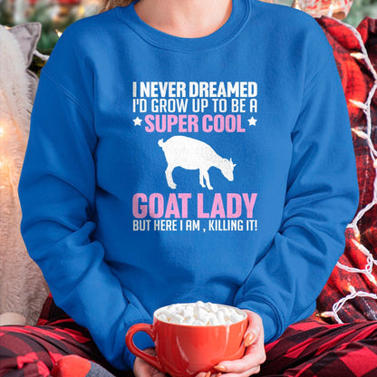 Best Farmer Life Shirt, Funny Farmer UnisexT-Shirt/Hoodie/Sweatshirt HLT00 - Cute Goat Art For Women Girls Kids Goat Lover Farm Whisperer T-Shirt