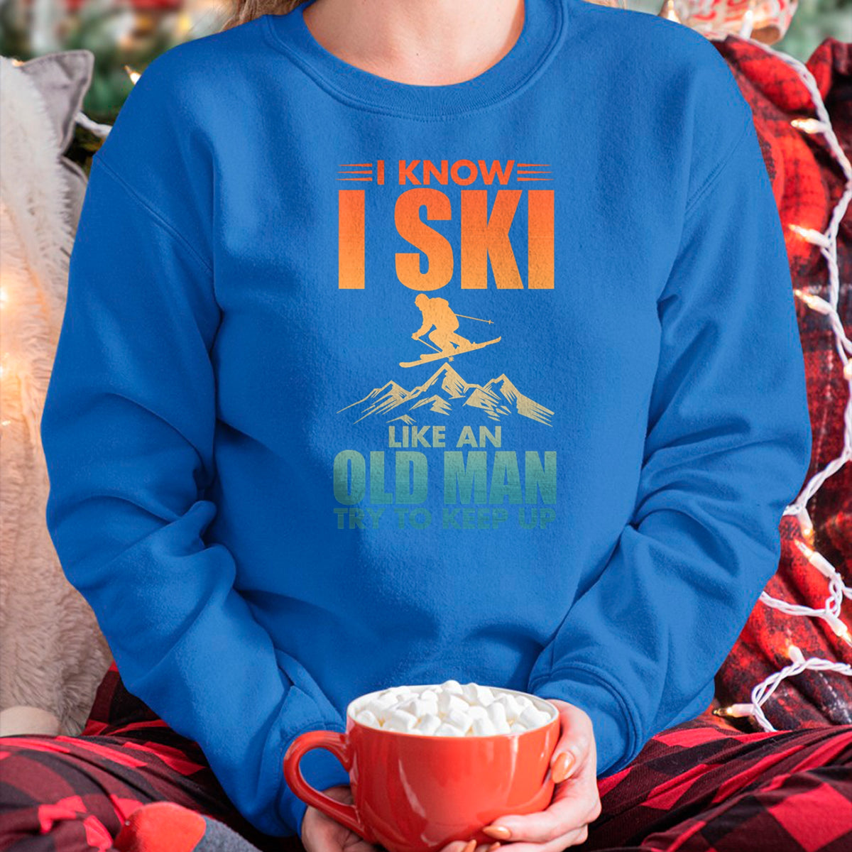 Best Grandpa Shirt, Proud Grandpa Unisex T-Shirt/Hoodie/Sweatshirt HLT00 -Best Ski Art For Grandpa Men Skiing Nordic Skier Skiing T-Shirt