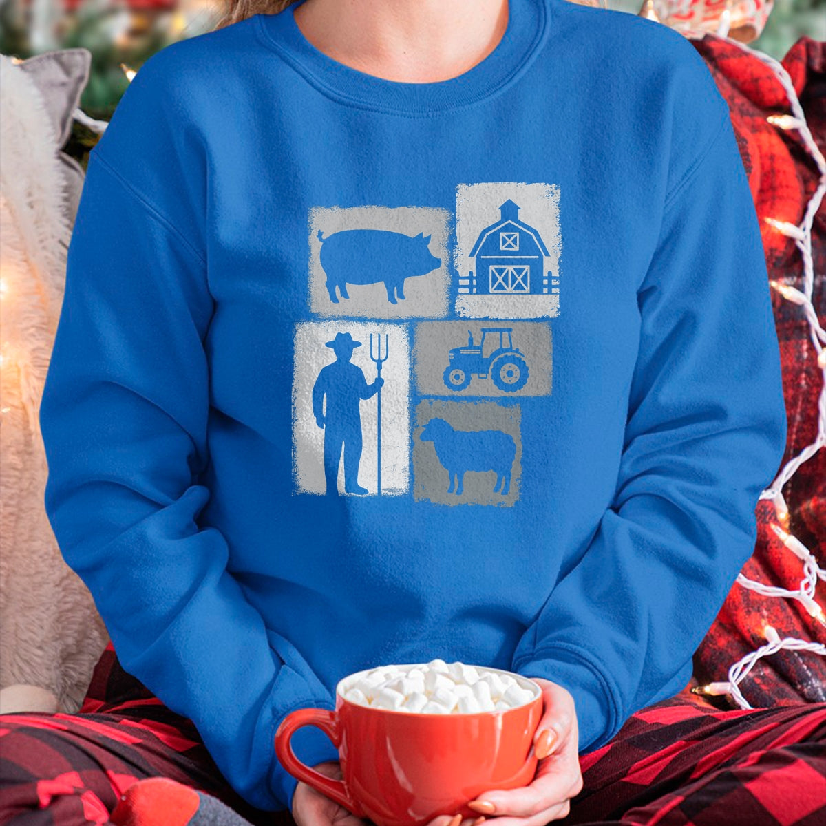 Best Farmer Life Shirt, Funny Farmer UnisexT-Shirt/Hoodie/Sweatshirt HLT00 - Farmer Vintage Collage Farming Rancher Cowboy Farm Owner T-Shirt