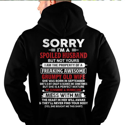 September - Spoiled Husband - Perfect Gift From Wife - HLT09 (SKU11-02-09)