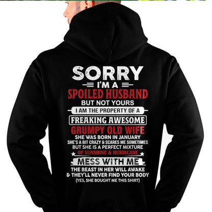 January - Spoiled Husband - Perfect Gift From Wife - HLT01 (SKU11-02-01)