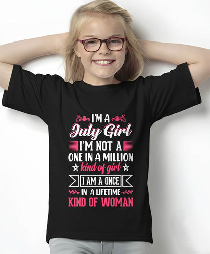 JULY, ONE IN A LIFETIME KIND OF WOMAN - SHIRT FOR WOMEN - KIEN07 (SKU2602-58-07)