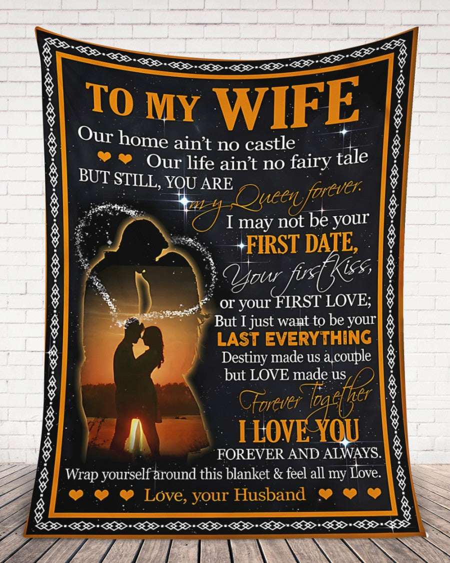To My Wife Blanket- From Husband-HLT00 (SKUB07-61)