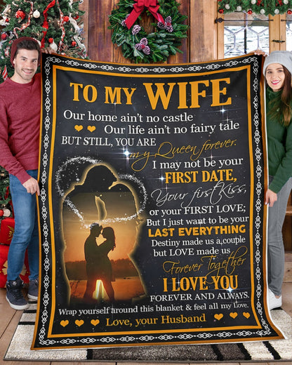 To My Wife Blanket- From Husband-HLT00 (SKUB07-61)