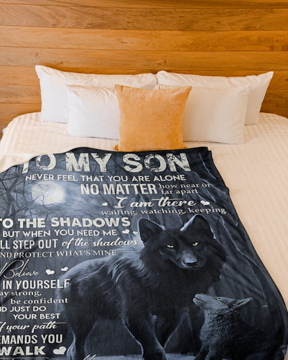 To My Son Blanket- From Mom-HLT00 (SKUB12-74)