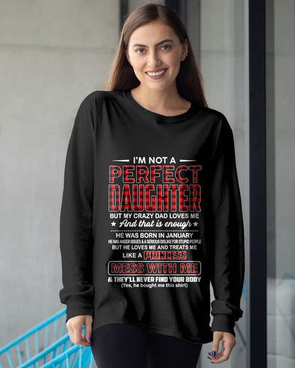 JANUARY, PERFECT DAUGHTER - SHIRT FROM DAD - KIEN01 (SKU2607-323-01)