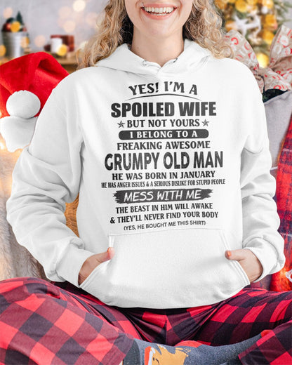 Grumpy Old Man January ��� Perfect gift for wife From Husband ��� HLT01 (