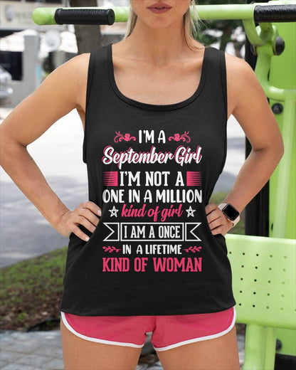 SEPTEMBER, ONE IN A LIFETIME KIND OF WOMAN - SHIRT FOR WOMEN - KIEN09 (SKU2602-58-09)