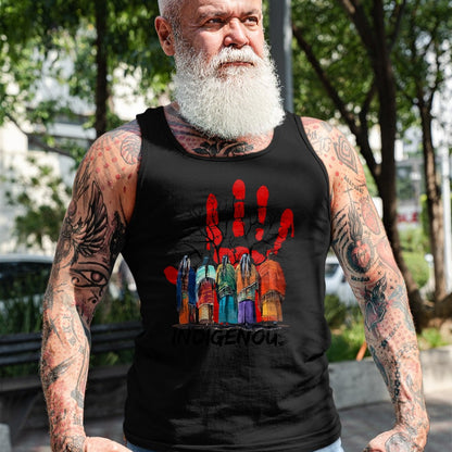 Native American T-Shirts, Vintage Native American Unisex T-Shirt/Hoodie/Sweatshirt HLT00 - Native American Indigenous People Stop MMIW T-Shirt