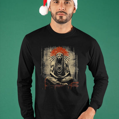 Native American T-Shirts, Vintage Native American Unisex T-Shirt/Hoodie/Sweatshirt HLT00 - Native American Indian  Vintage Cherokee Indigenous Art 19 T-Shirt