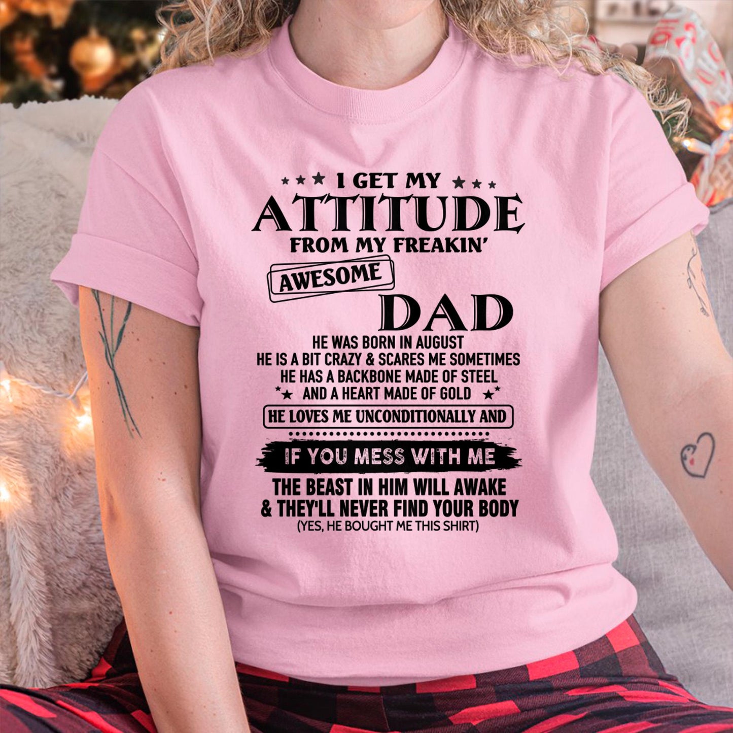 August - Gift For Son and Daughter From Dad - HLT08 - (SKU-TDADC-08)